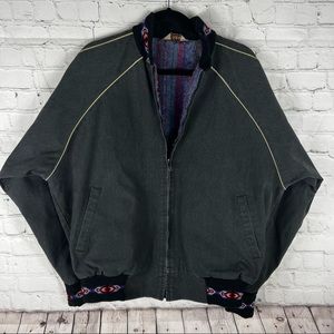 Vintage 90’s Walls Mountain Aztec Print Jacket XL